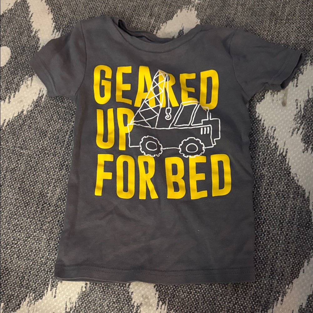 Simple Joys by Carter's Gray pajama T-Shirt